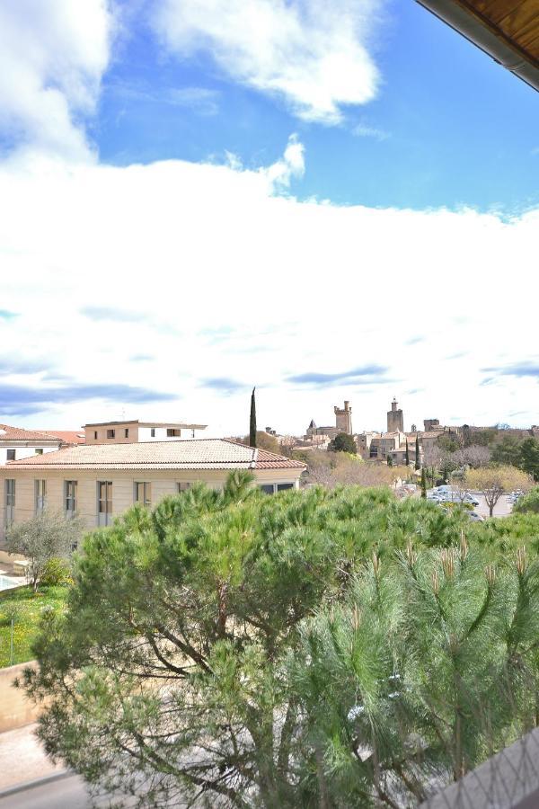 Appartement Dans Residence Avec Piscine Et Parking Uzès Exterior foto
